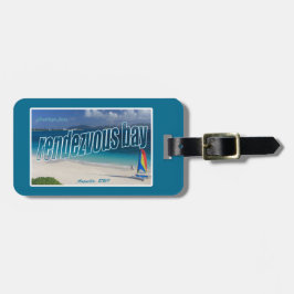 Verabredungs-Bucht, Anguilla-Gepäckanhänger Gepäckanhänger