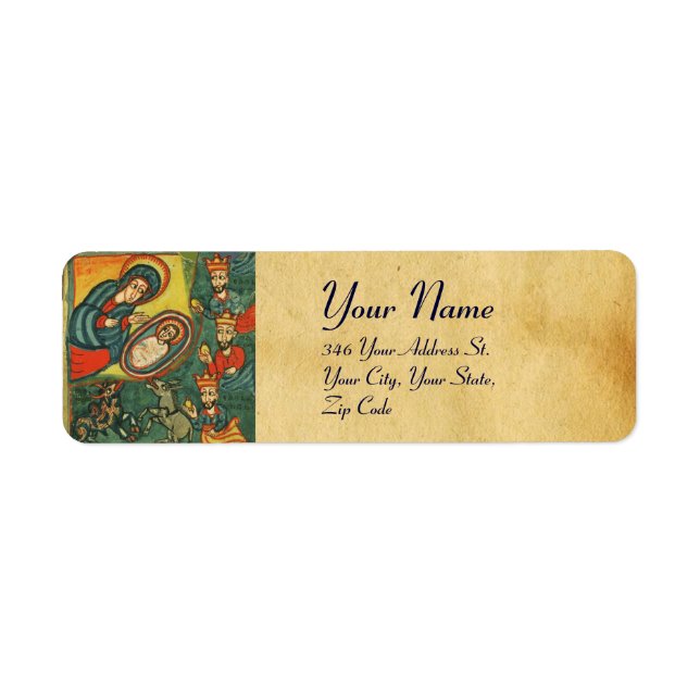 VERABSCHIEDEUNG DES PARCHMENTS DER MAGI-NATIVITÄT (Vorne)