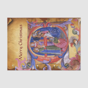 VERABSCHIEDEUNG DES PARCHMENTS DER MAGI-NATIVITÄT SEIDENPAPIER