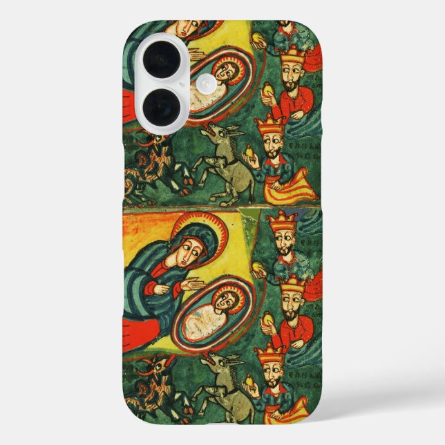 VERABSCHIEDEUNG VON MAGI "PRIMITIVE NATIVITÄT Weih iPhone 16 Hülle (Rückseite)