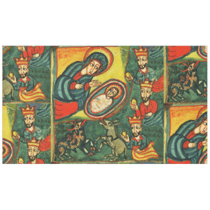 VERABSCHIEDEUNG VON MAGI "PRIMITIVE NATIVITÄT Weih Tischdecke