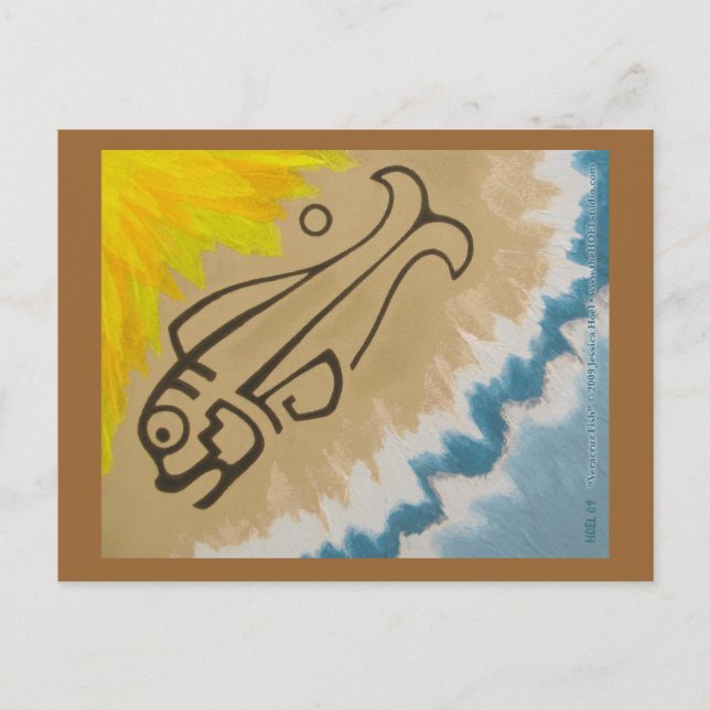 Veracruz Fish Postcard Postkarte (Vorderseite)