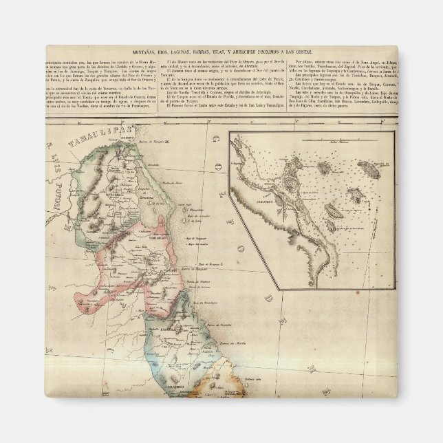 Veracruz, Mexiko 2 Magnet (Vorne)