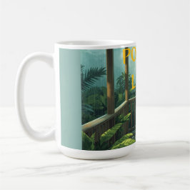 VERANDA-LEBEN REGENTAG KAFFEETASSE