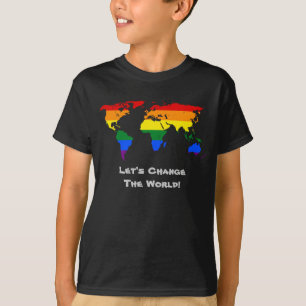 Verändern Sie den T - Shirt des Gay Pride