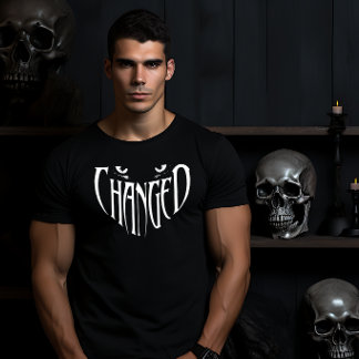 Verändertes Werwolf-Design T-Shirt