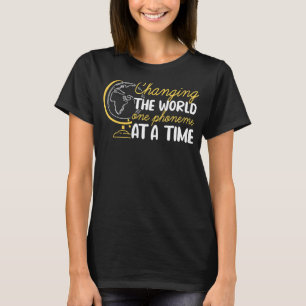 Veränderung des Bewusstseins für die Dyslexie in d T-Shirt
