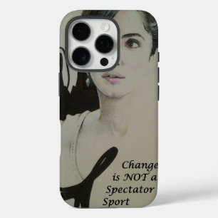 Veränderung ist nicht spektakulär Sport Art Print title_seo2