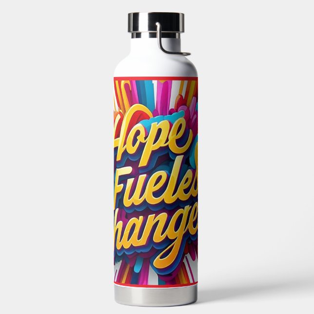 "Veränderungsspielraum" Trinkflasche (links)