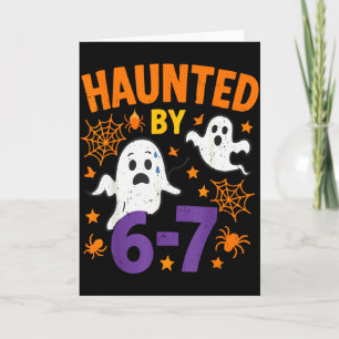 Verängstigter 67 Geist Mathe Lehrer Halloween Kost Karte