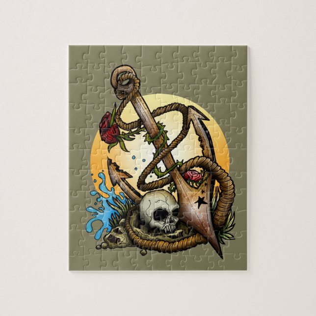 verankert (Vertikal)