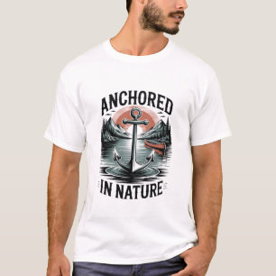 Verankert in der Natur - Nautisches Abzeichen Insp T-Shirt