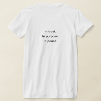 VERANKERT – Minimalistisches Heilungs-Bekenntnis-S T-Shirt