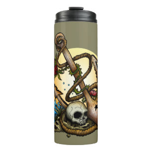 verankert thermosbecher