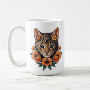 Veranschaulichung eines Drucks von niedlichen Kätz Kaffeetasse