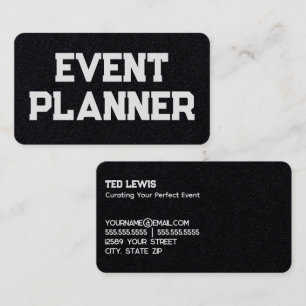 Veranstalter: Eventplaner Visitenkarte