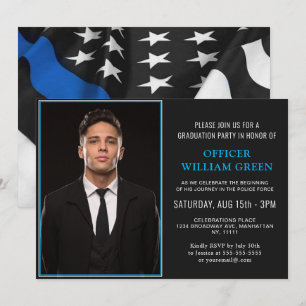 Veranstaltung der American Flag Police FOTO Gradua Einladung