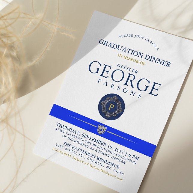 Veranstaltung "Polizei" | Einladung zum Abendessen (Von Creator hochgeladen)