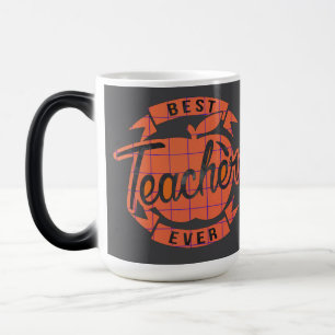 Veranstaltungen für den besten Lehrer je Retro Vin Verwandlungstasse