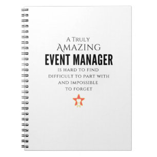 Veranstaltungsmanager Notizblock