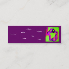 Veranstaltungsplaner - Masquerade II Mini Visitenkarte