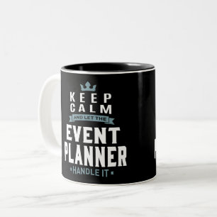 Veranstaltungsplaner Zweifarbige Tasse