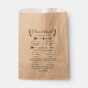 Veranstaltungsprogramm Confetti Geschenktütchen