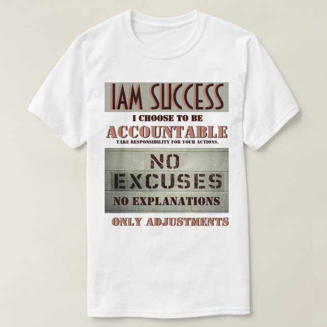 VERANTWORTLICH T-Shirt (Design vorne)