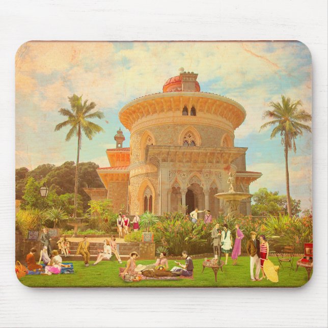Verão de 1934 em Monserrate (Sintra - Portugal) Mousepad (Vorne)