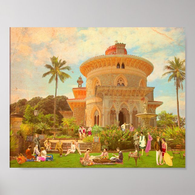 Verão de 1934 em Monserrate (Sintra - Portugal) Poster (Vorne)