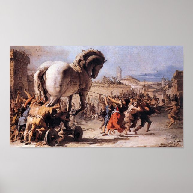 Verarbeitung des Trojaners Poster (Vorne)