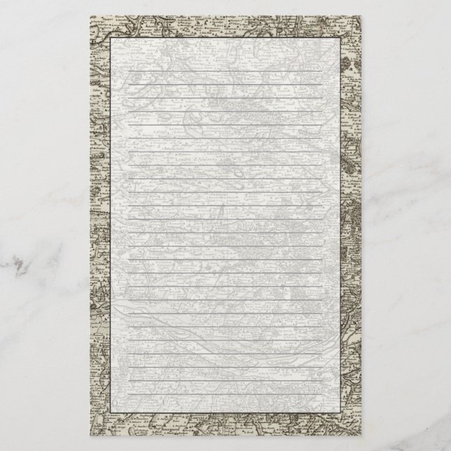 Verärgert Briefpapier (Vorderseite)