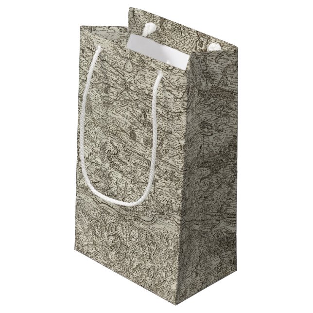 Verärgert Kleine Geschenktüte (Rückseite Schrägansicht)