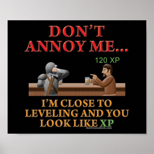 Verärgert mich nicht poster (Vorne)