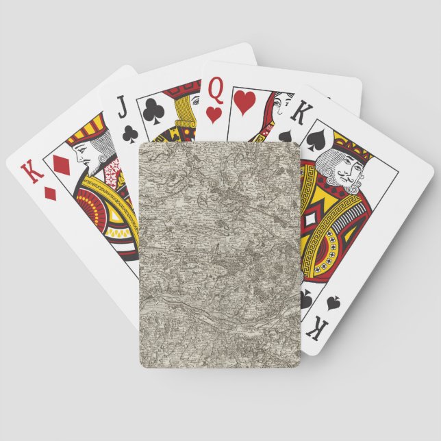 Verärgert Spielkarten (Rückseite)