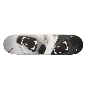 Verärgerte Bären Skateboard