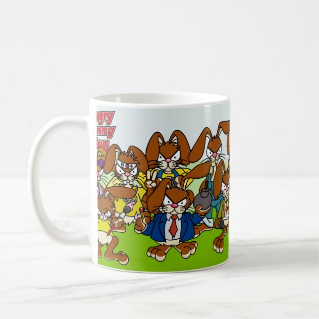 Verärgerte Häschen-Tasse - Form 2007 Kaffeetasse (Links)