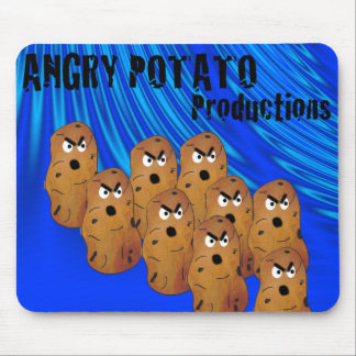 Verärgerte Kartoffel-Mausunterlage 01 Mousepad