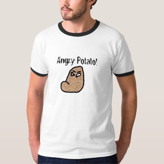 Verärgerte Kartoffel! T-Shirt (Vorderseite)