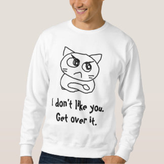Verärgerte Katze #879345 Sweatshirt