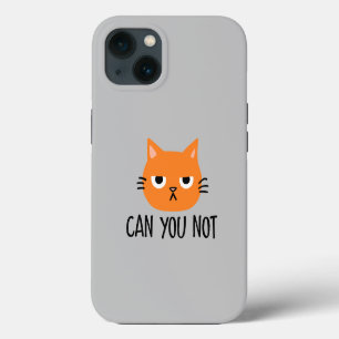 Verärgerte Katze KANNST DU NICHT Lustig iPhone Hülle