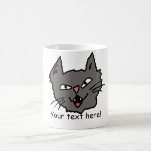Verärgerte Katzen-Tasse Kaffeetasse