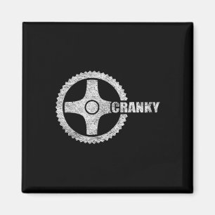 Verärgerte Radfahrer Fahrrad Kurbel Radfahrer Fahr Magnet