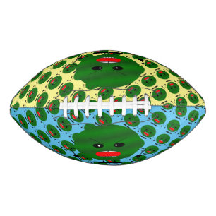 Verärgerte Wassermelone Football