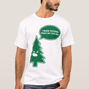 Verärgerter Baum (klar) T-Shirt