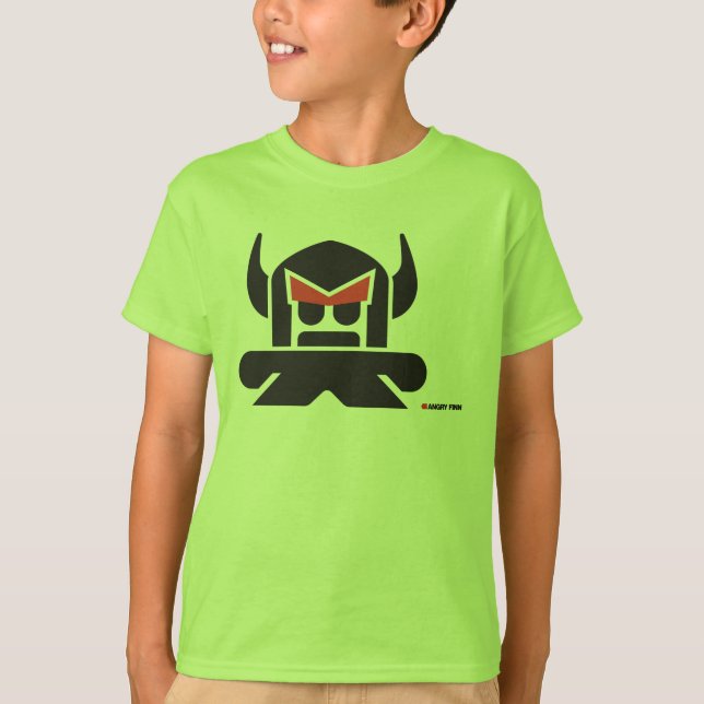 Verärgerter Finn T-Shirt (Vorderseite)