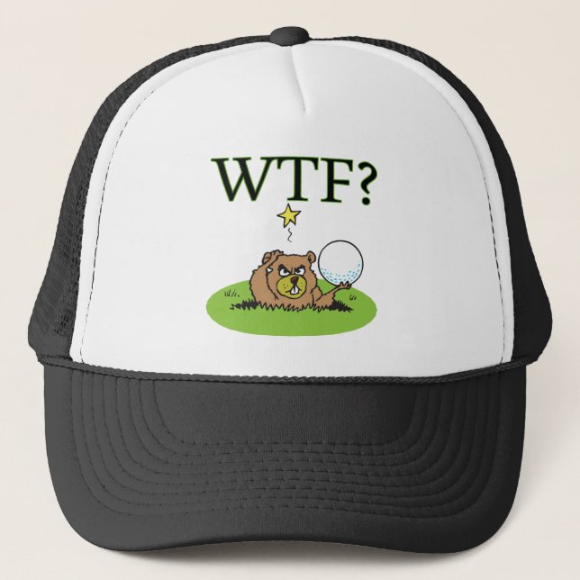 Verärgerter Gopher Truckerkappe (Vorderseite)