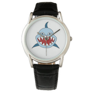 Verärgerter Haifisch Armbanduhr