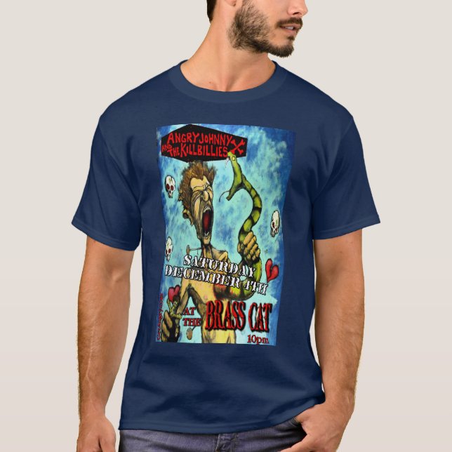 Verärgerter Johnny u. die Killbillies @ T-Shirt (Vorderseite)