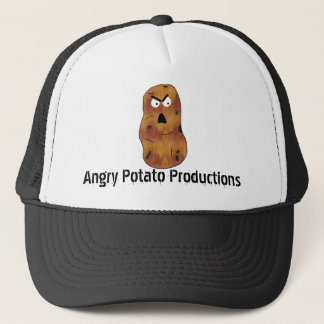 Verärgerter Kartoffel-Produktions-Hut Truckerkappe